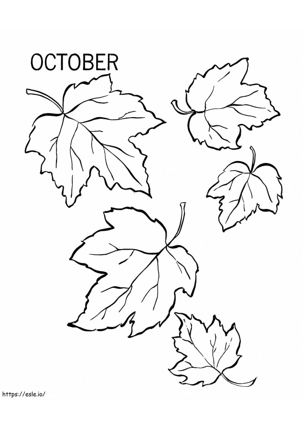 Coloriage 6 octobre à imprimer dessin