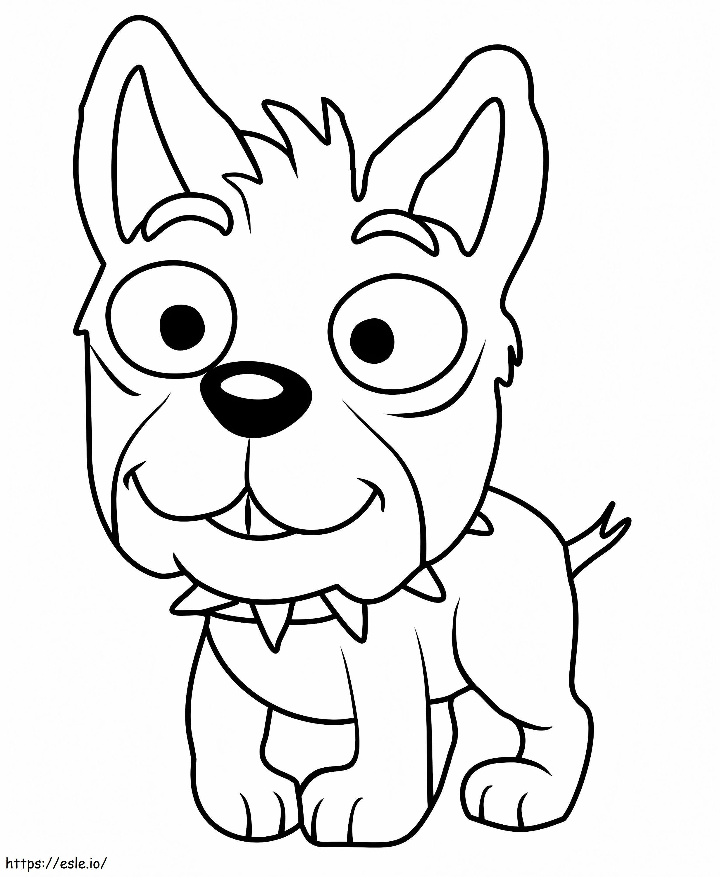 Pugford From Pound Puppies coloring page