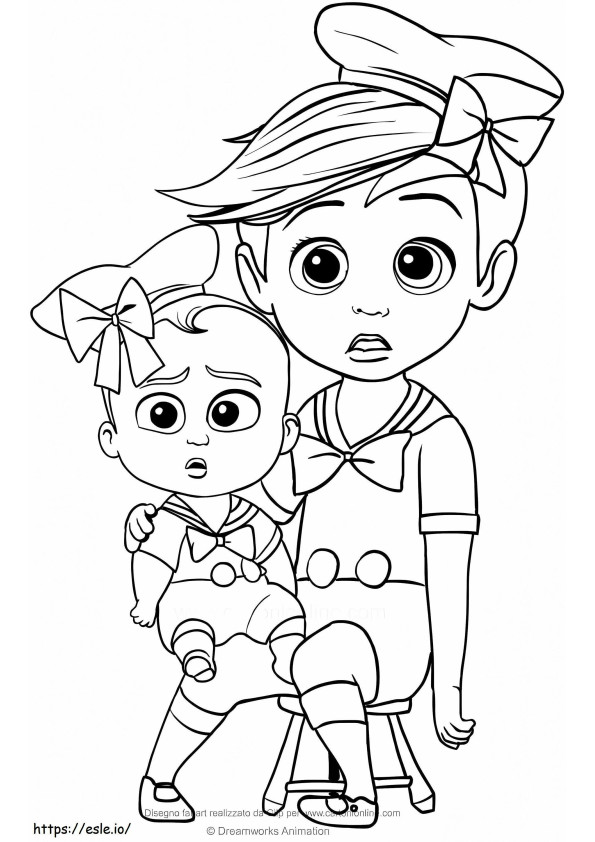 1541985347 Baby Boss Tim Sailor Suit coloring page