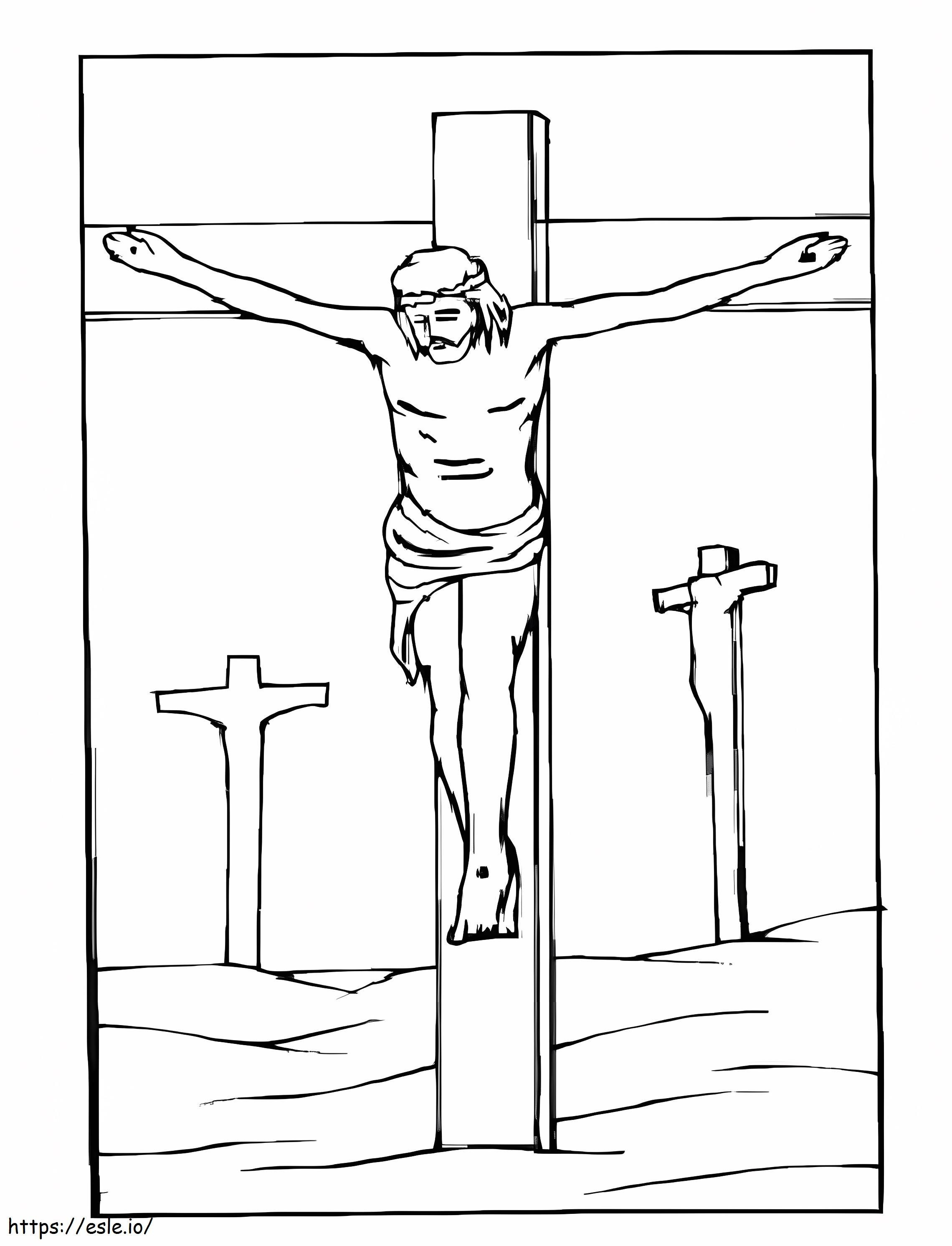 Good Friday 8 coloring page