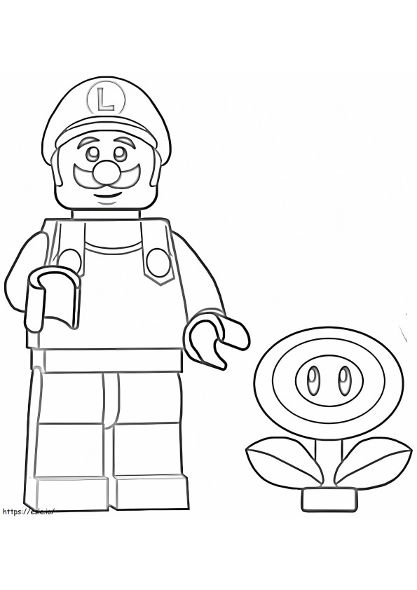 Lego Luigi