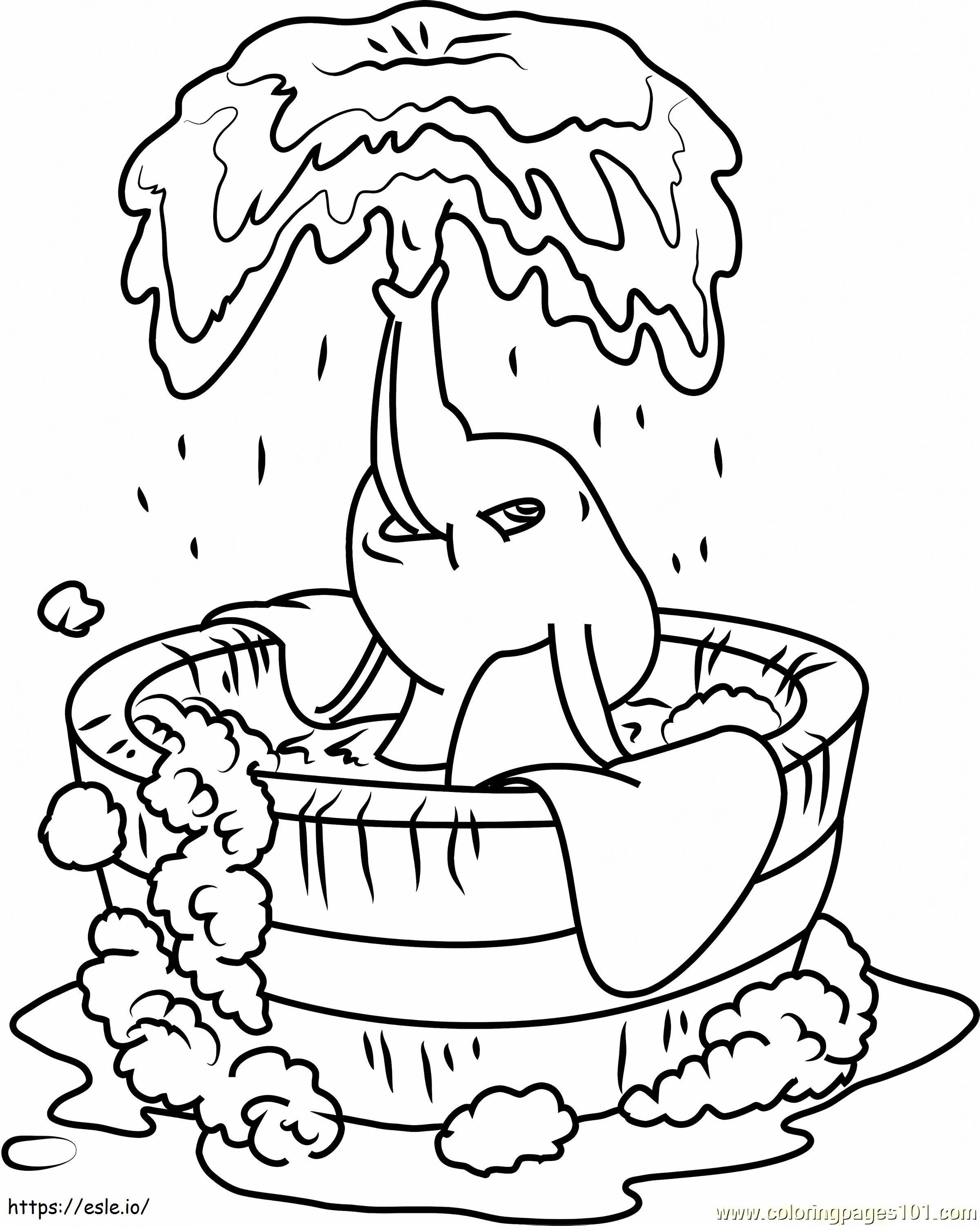 1552695720 76857 Dumbo Bath Within Dumbo coloring page