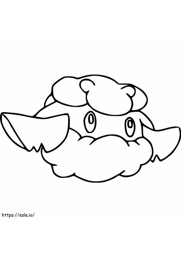 Coloriage Pokémon Cotonee à imprimer dessin