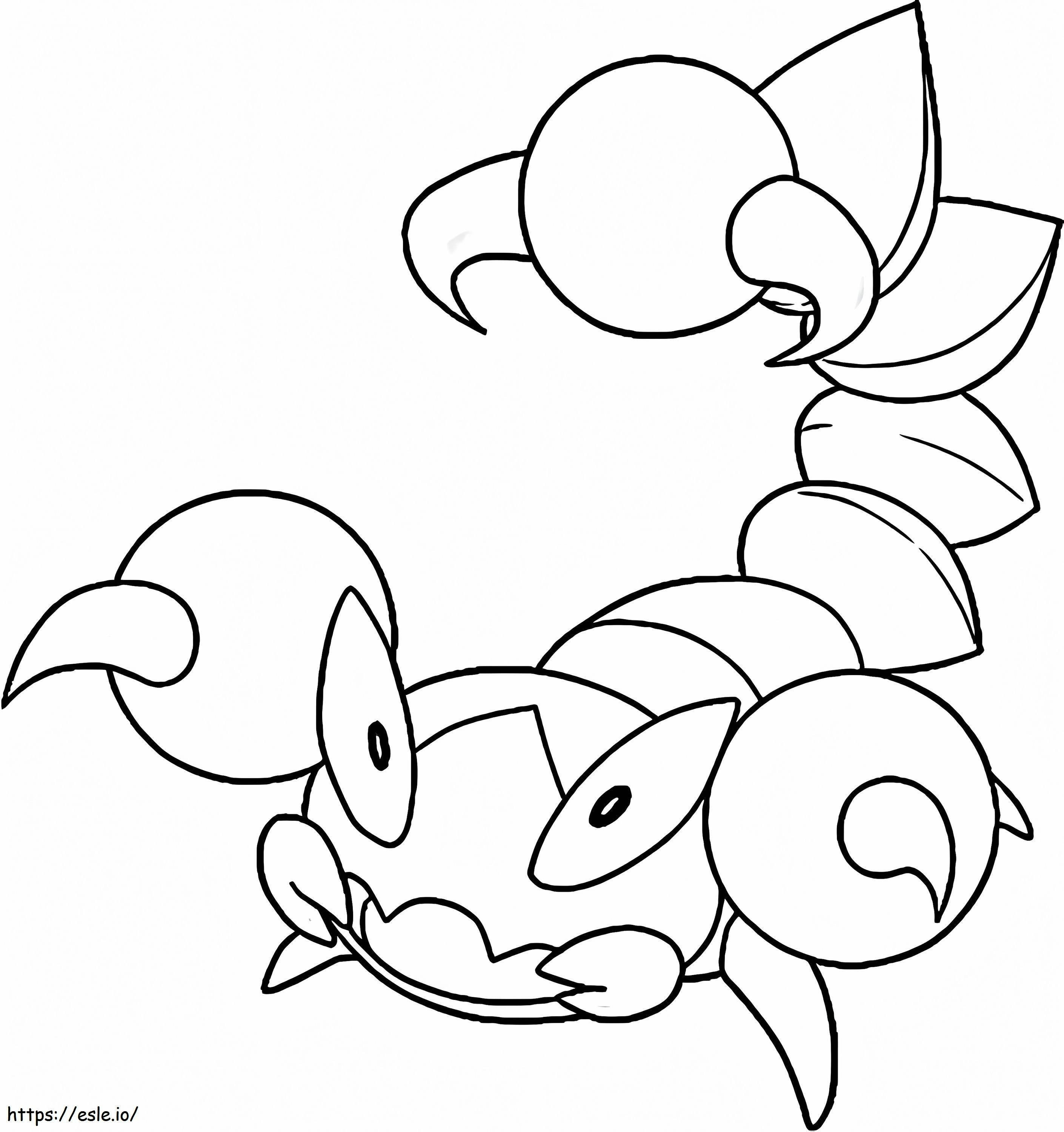 Coloriage Coquille Pokémon 1 à imprimer dessin