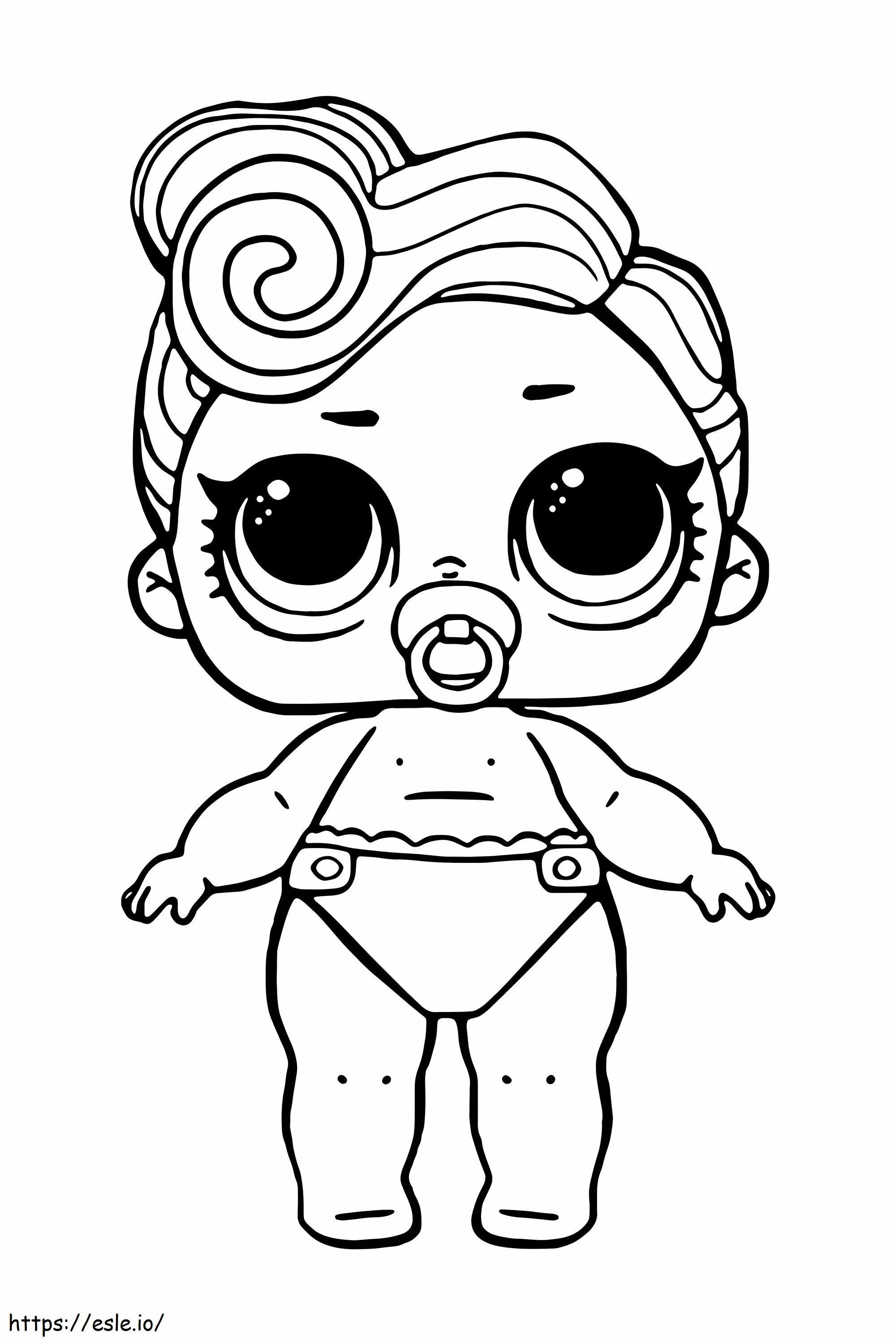 LOL Baby Diva coloring page