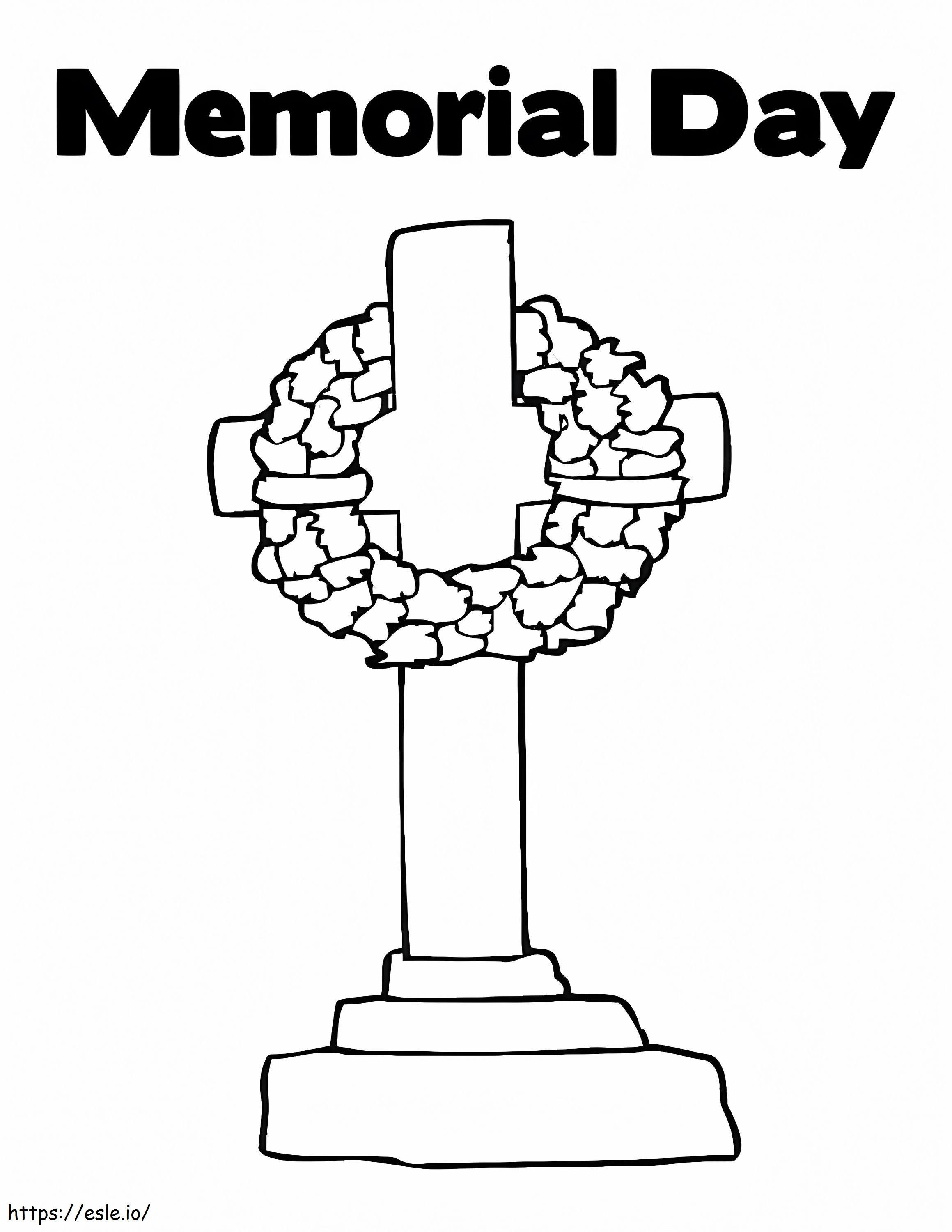 Memorial Day 7 coloring page