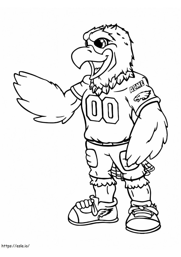 Filadélfia Eagles para colorir