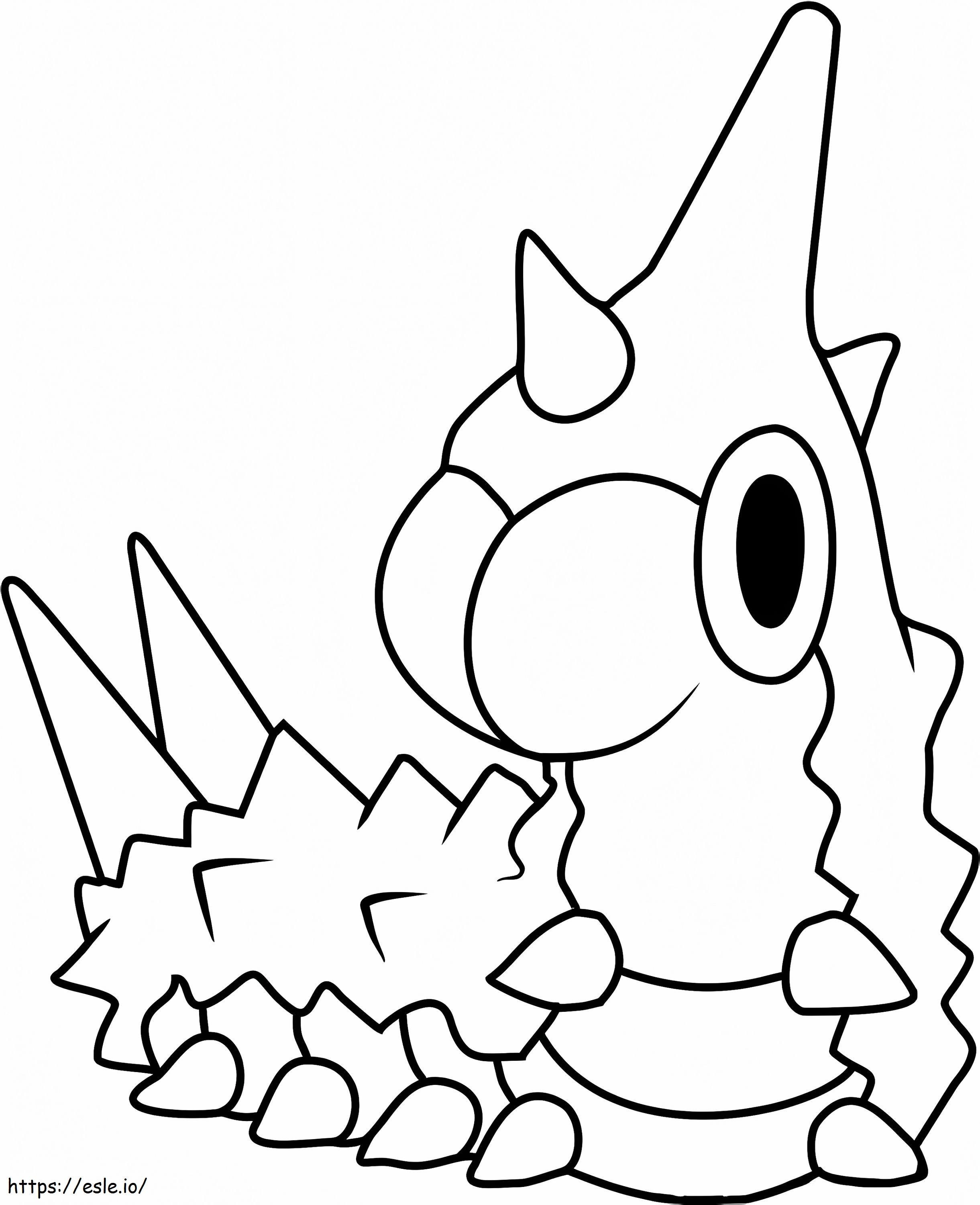Wurmple Pokemon 1 coloring page
