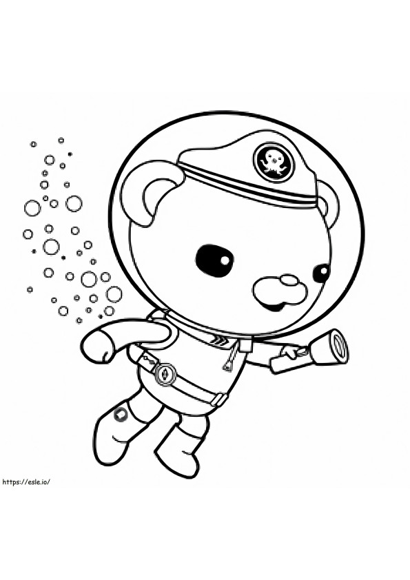 Kawazii Under The Sea coloring page
