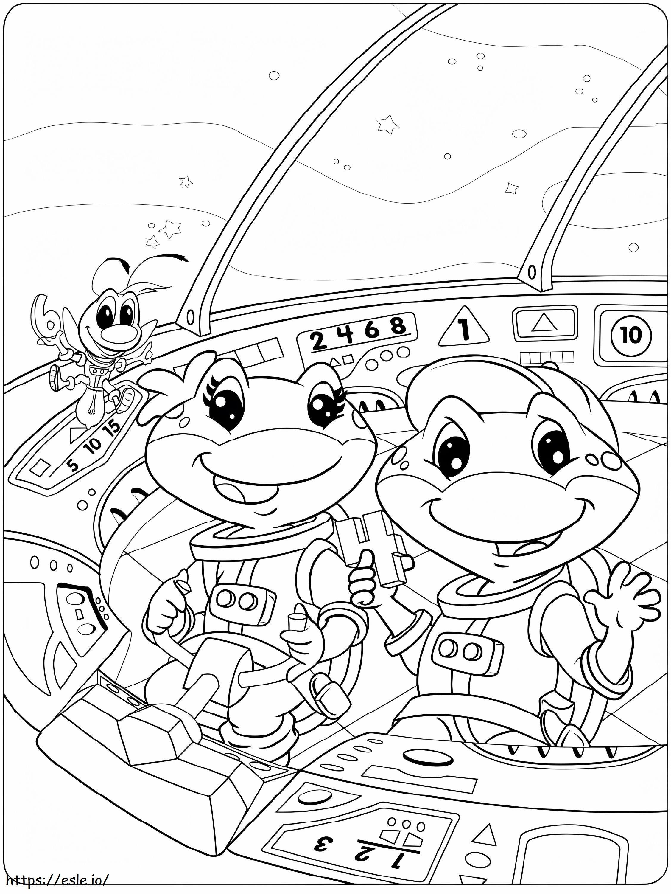Leapfrog 2 coloring page