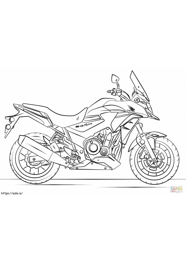 1539395519 Honda moottoripyörä värityskuva