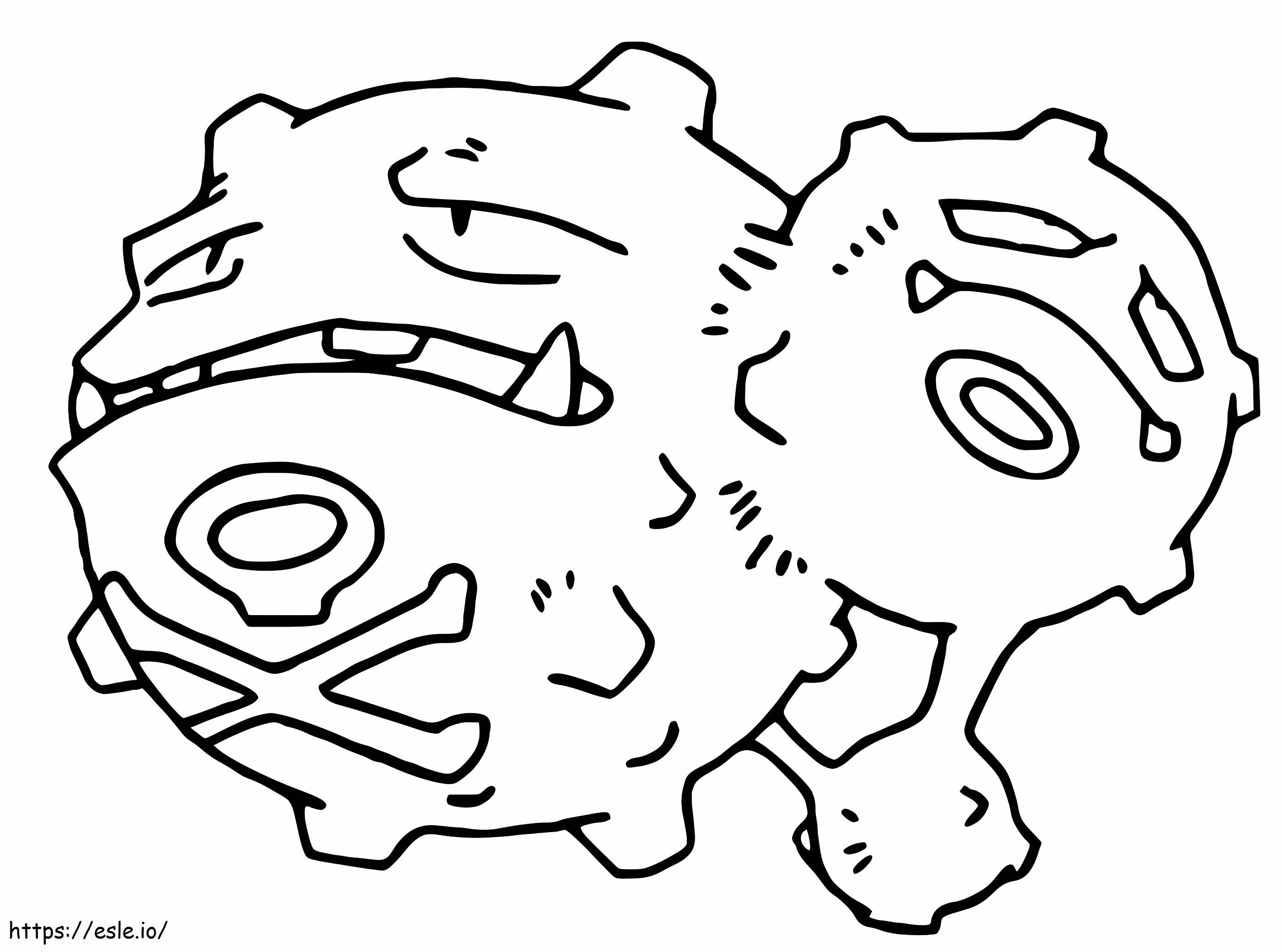 Pokemon Weezing ausmalbilder
