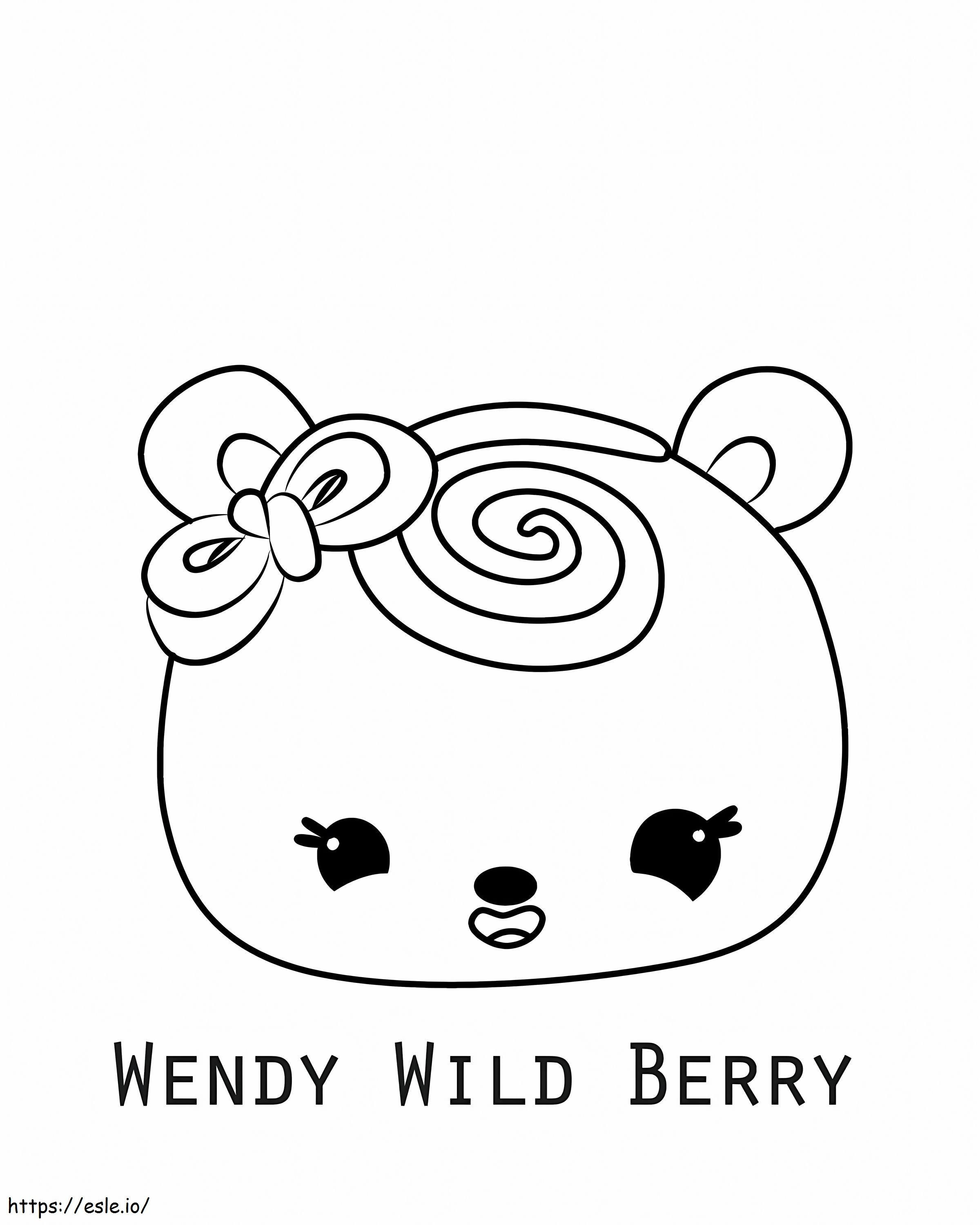Wendy Wild Berry ve Num Noms boyama
