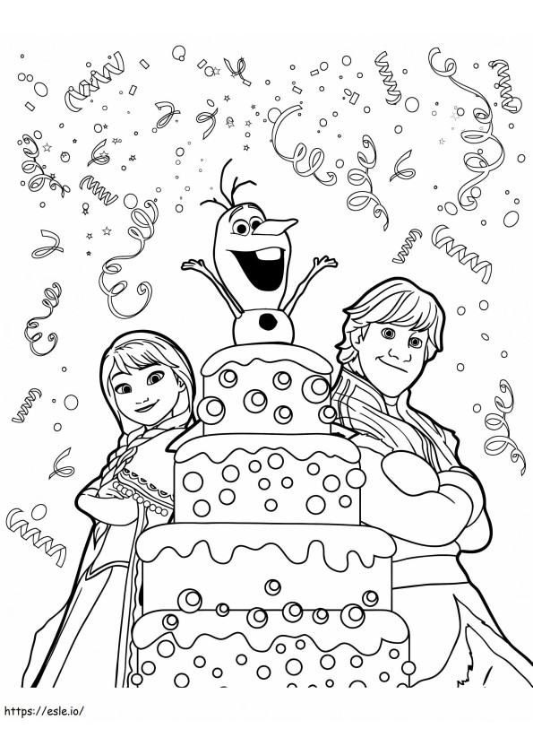 Kristoff And Anna Birthday Surprise From Olaf