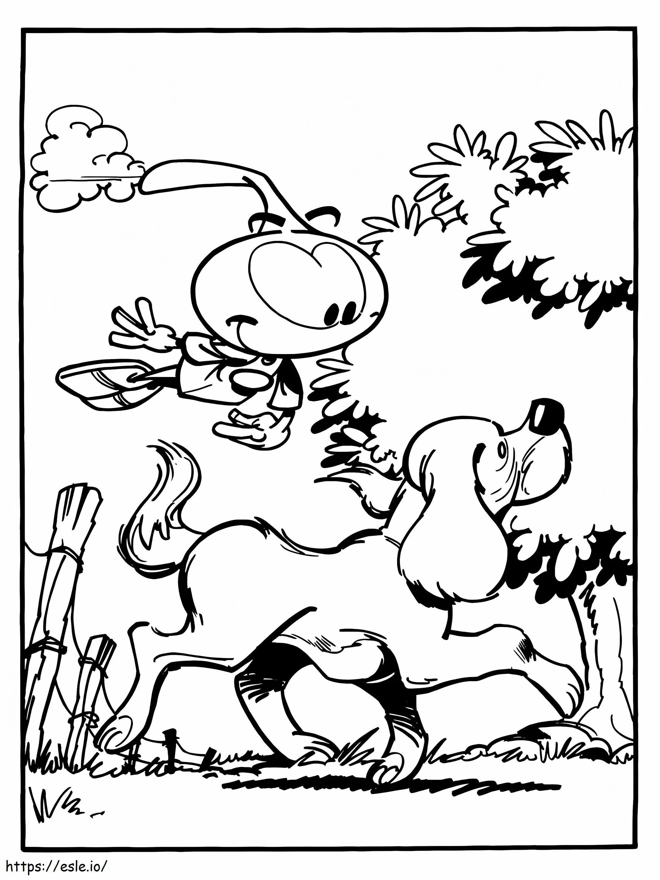 Snorks 5 coloring page