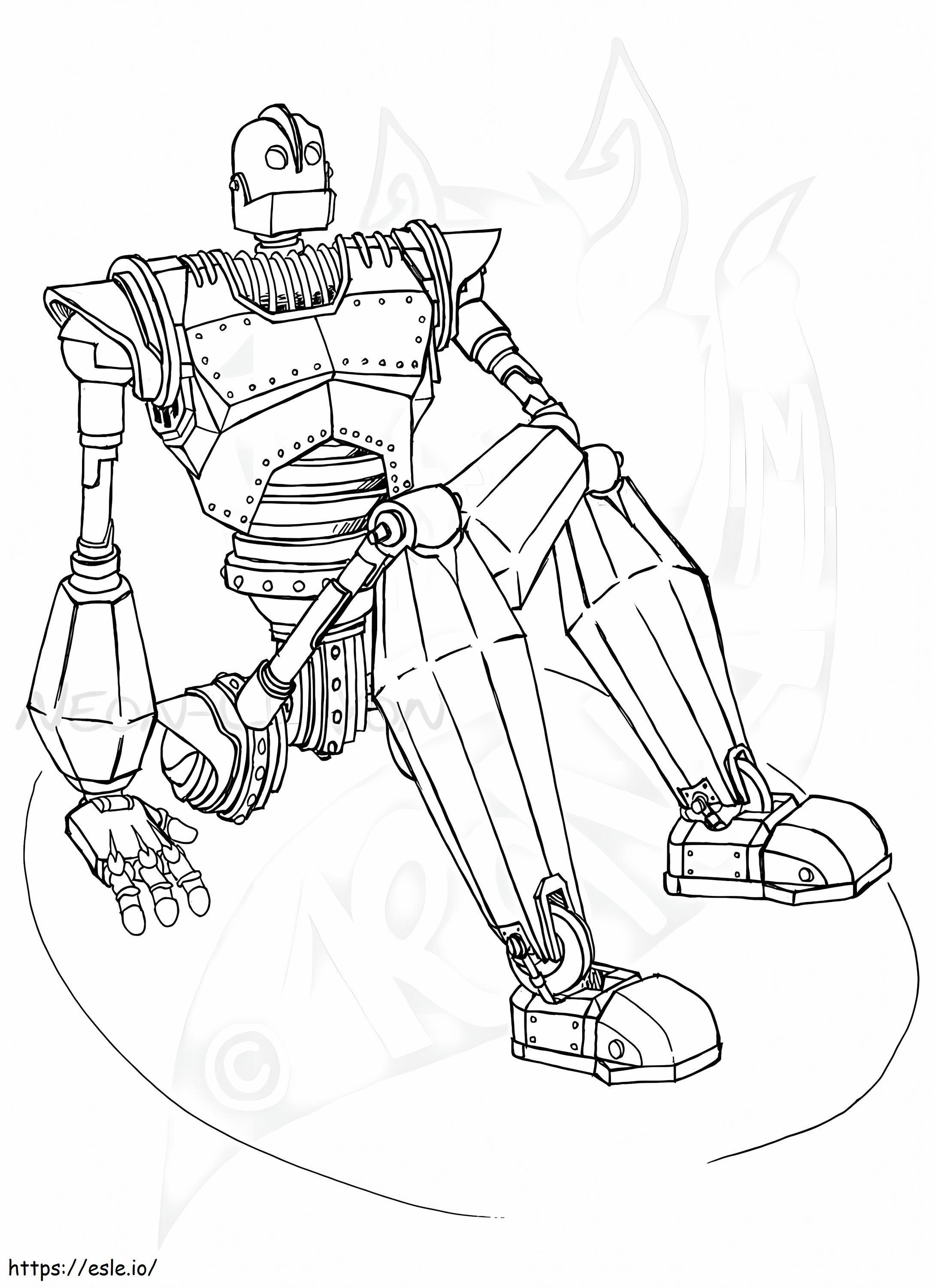 Iron Giant 6 coloring page