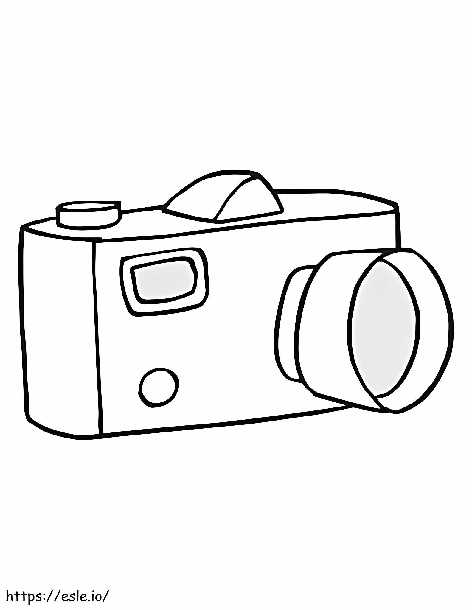 Hand Drawing Camera coloring page