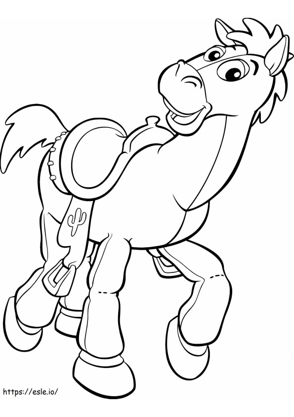 Diana From Toy Story coloring page