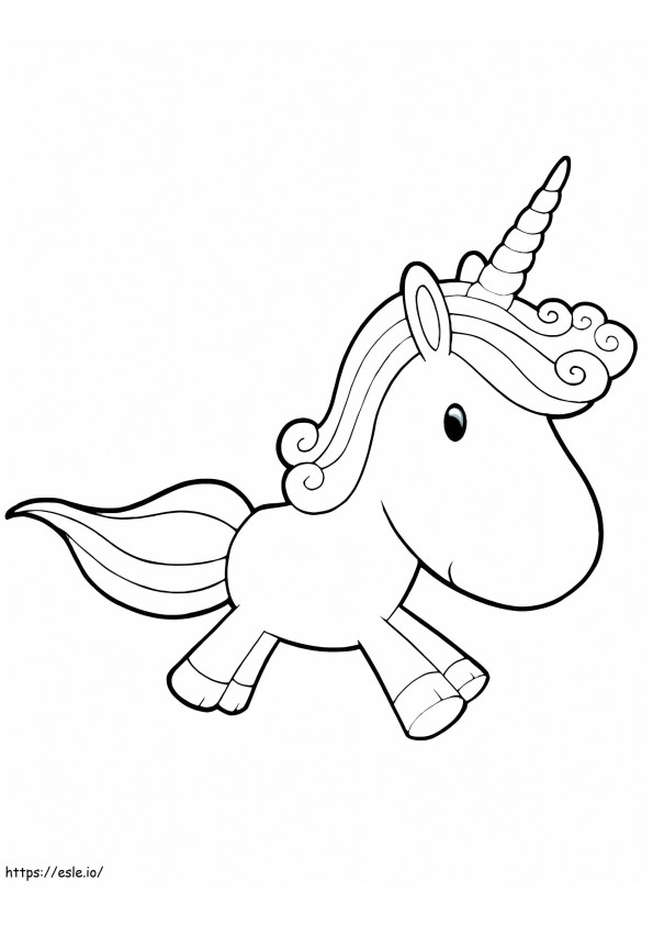 1545874143 Unicorno carino Unicorno carino Unicorno carino Unicorni fatati Unicorno da colorare Stampabile gratis Unicorno carino da colorare