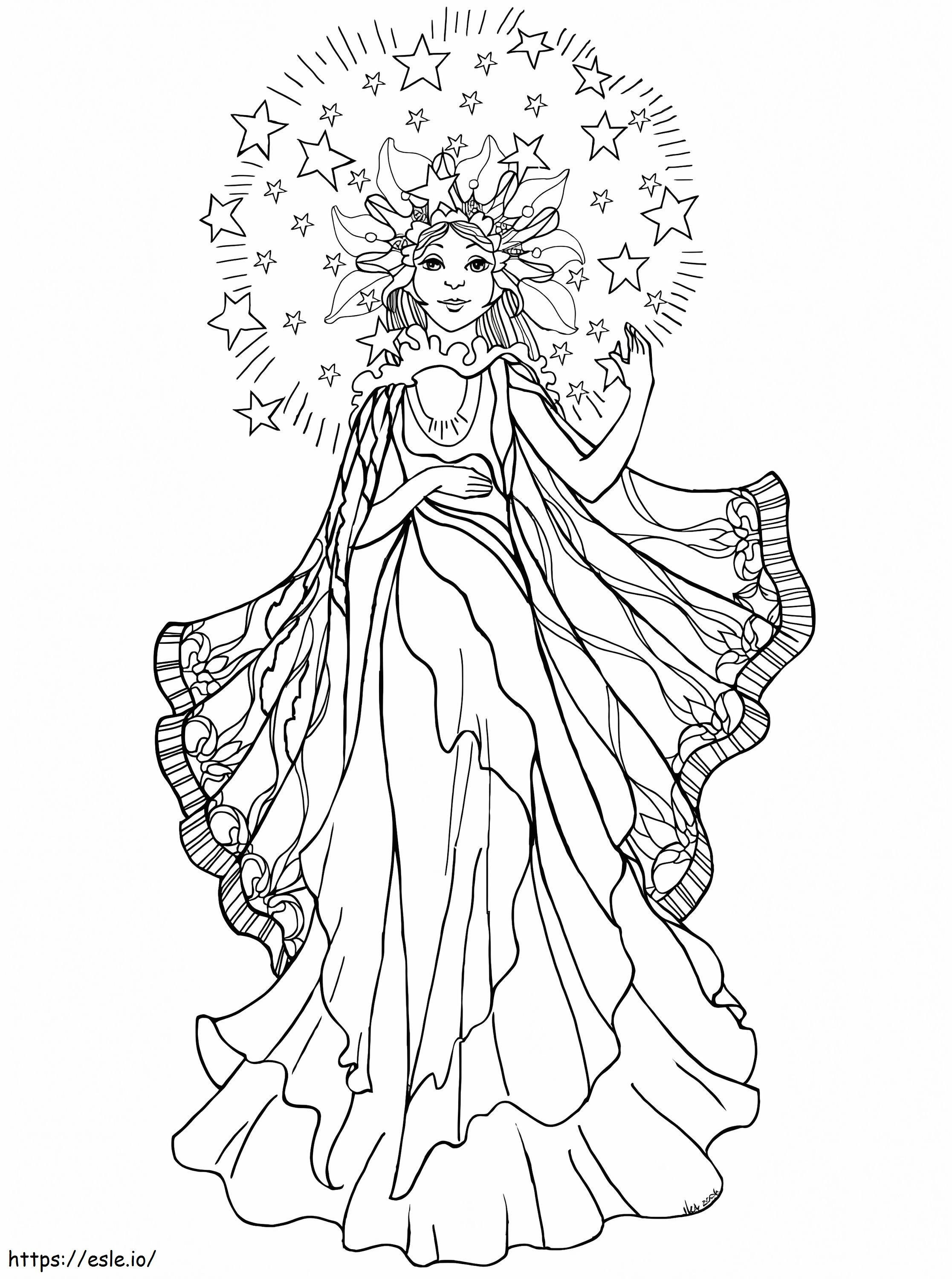 Angel For Adult coloring page