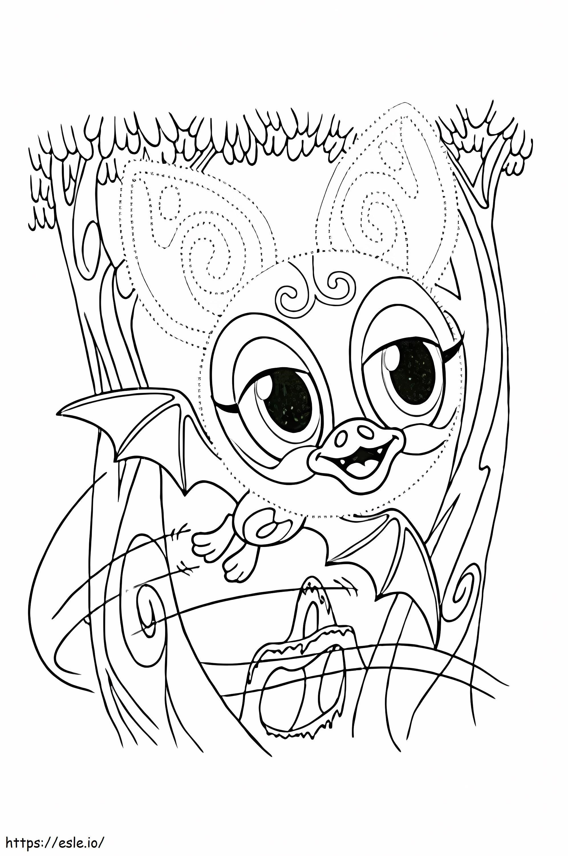 Zoobles To Color coloring page