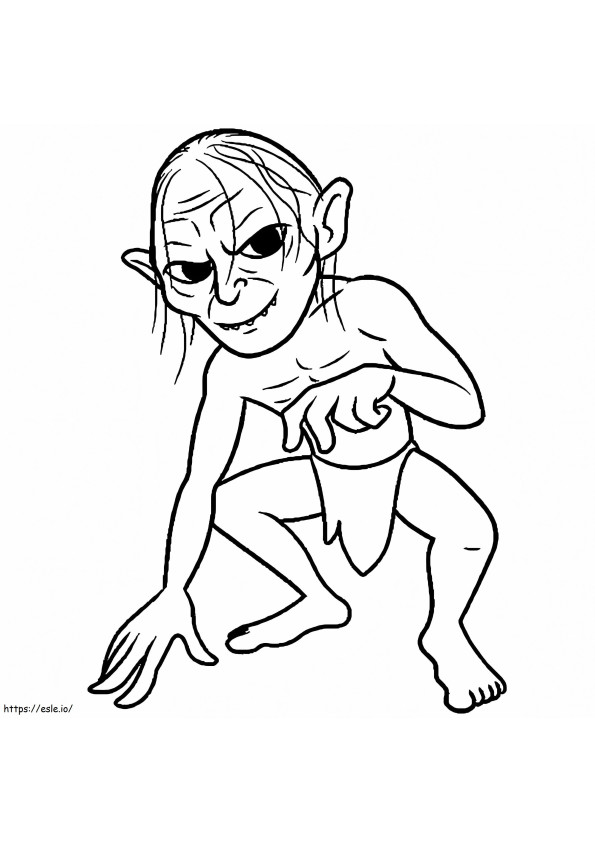 Animowany Gollum