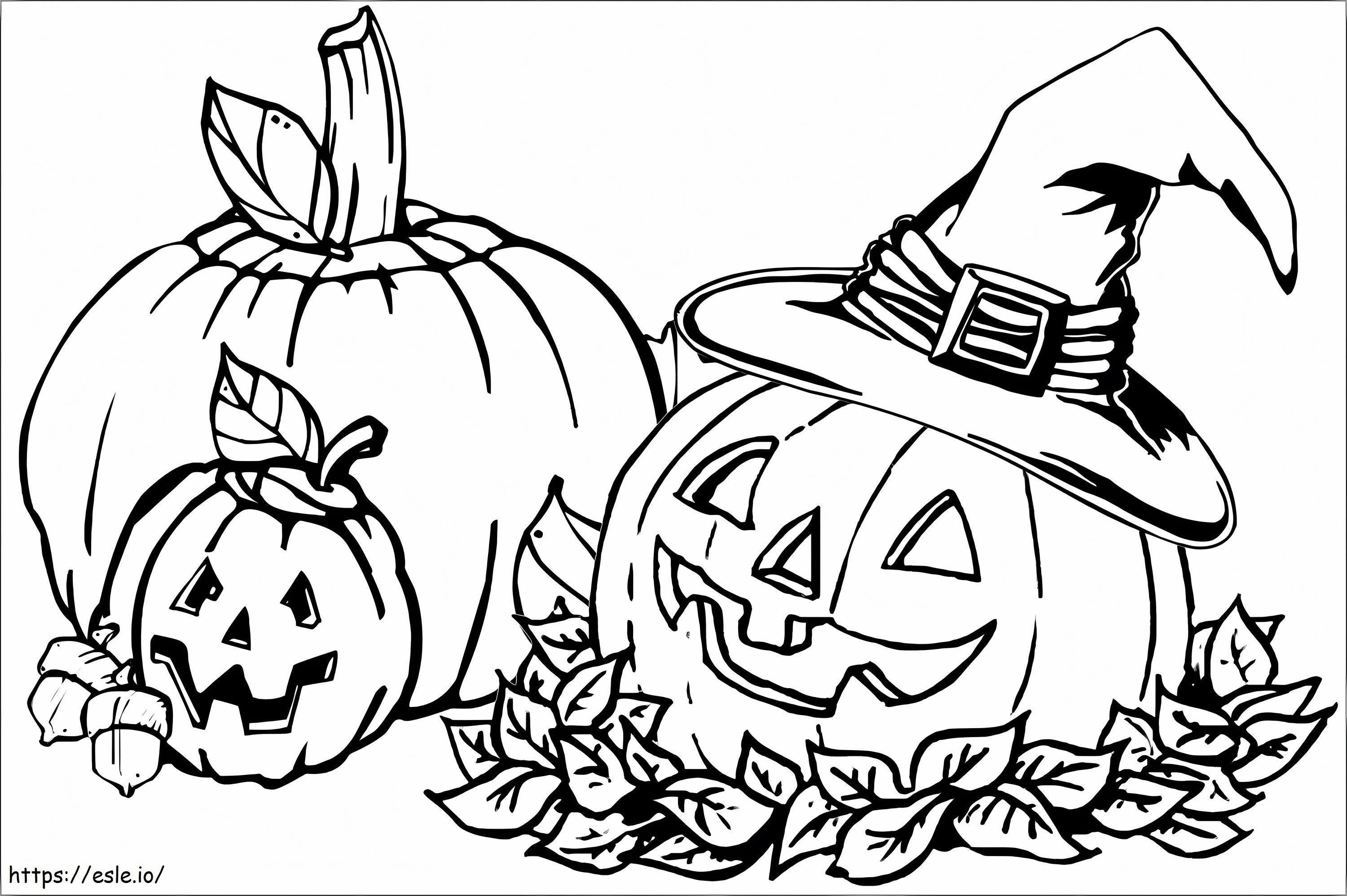 Perfect Pumpkin coloring page