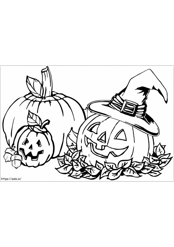 Perfect Pumpkin coloring page