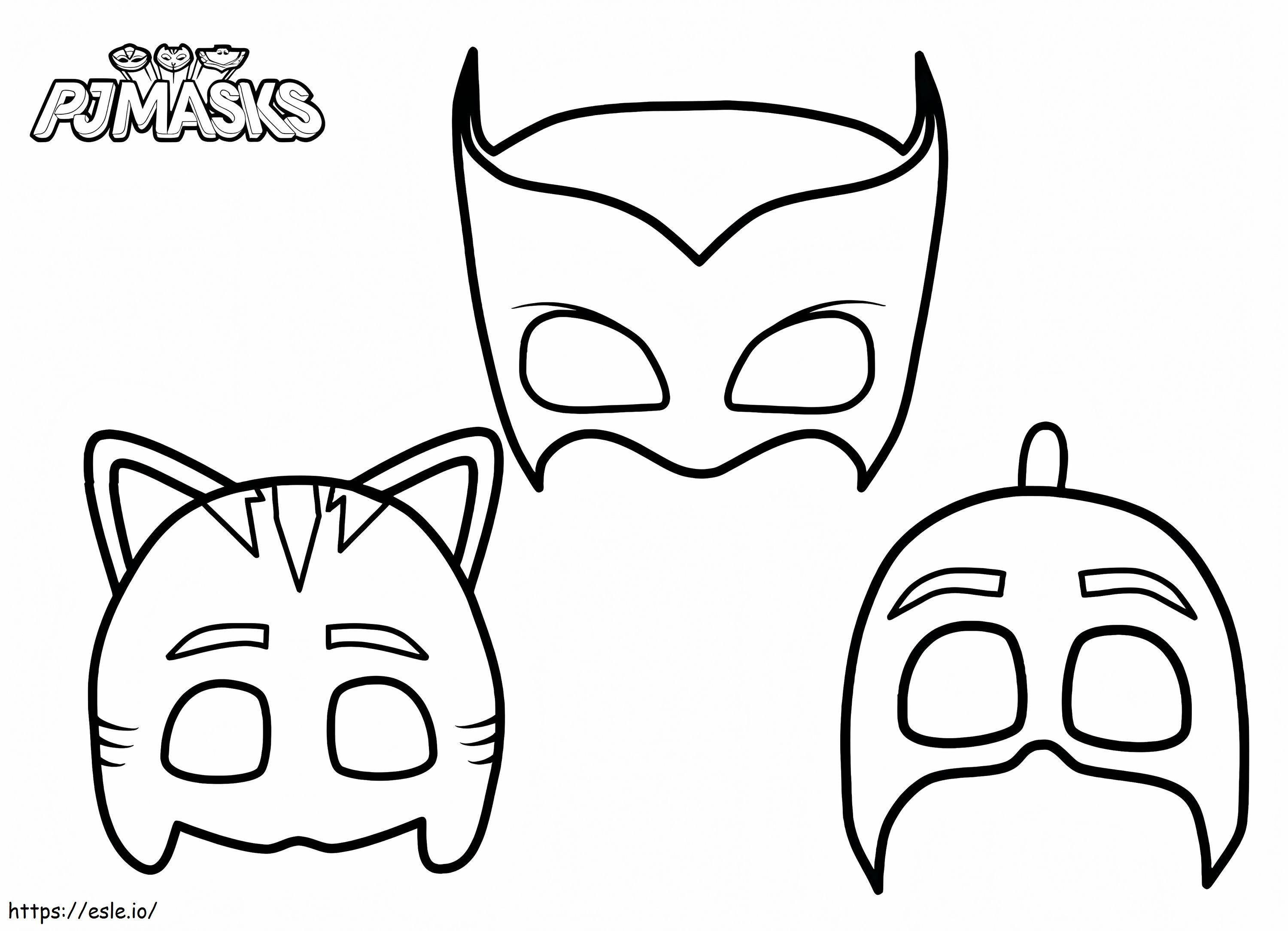 PJ Masks 1 coloring page