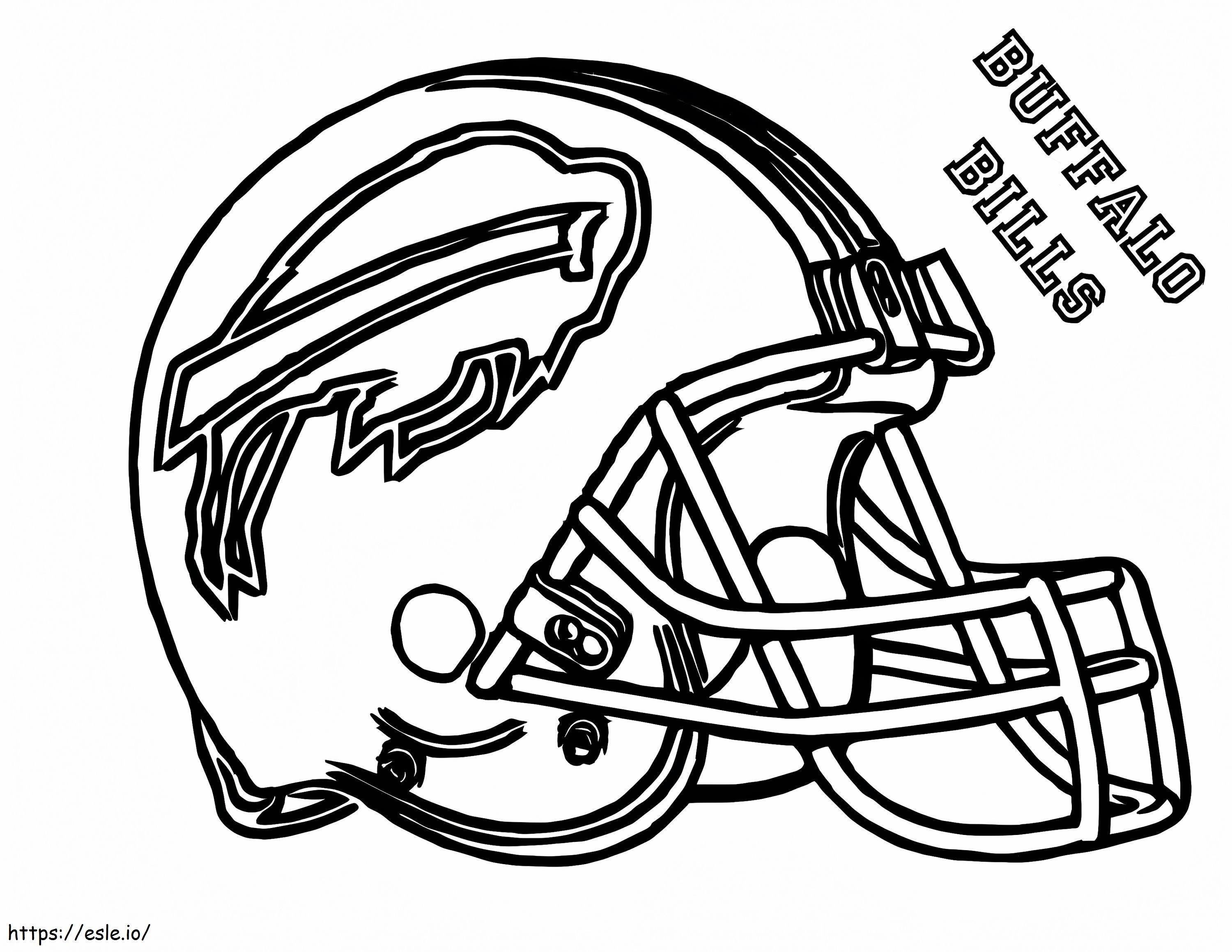 Buffalo Bills coloring page