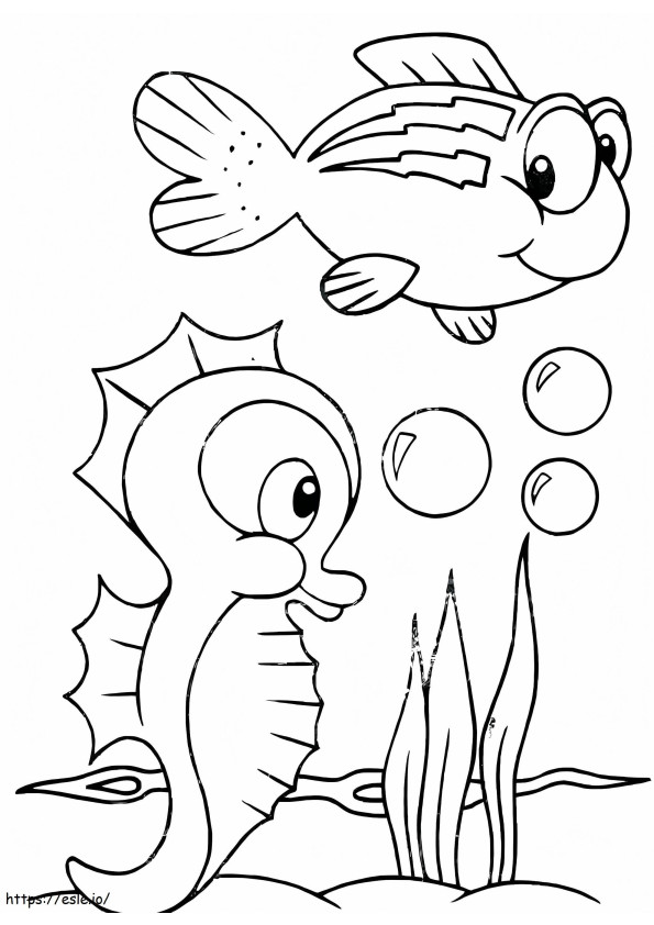 Cute Ocean Scene
