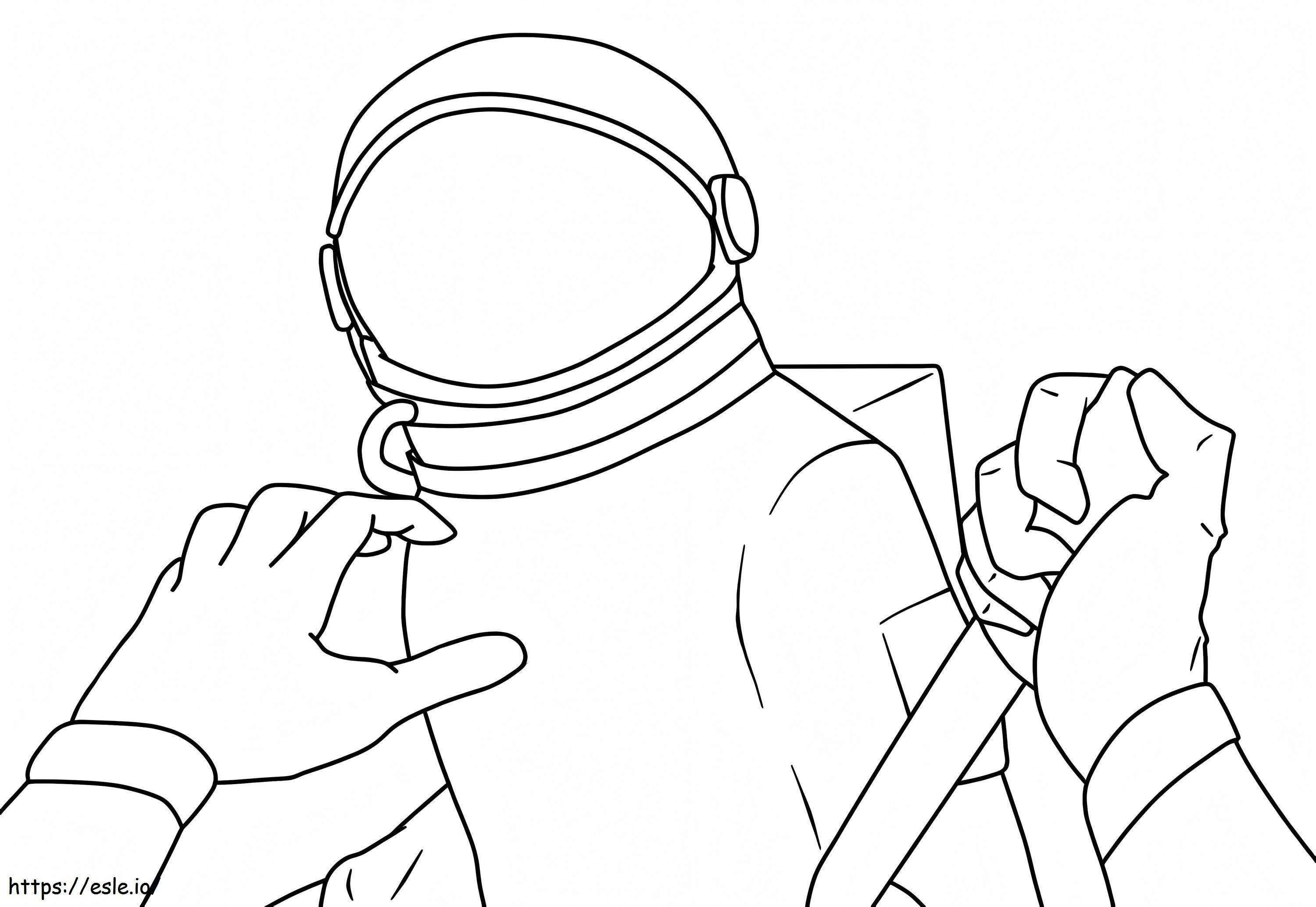Among Us 34 coloring page