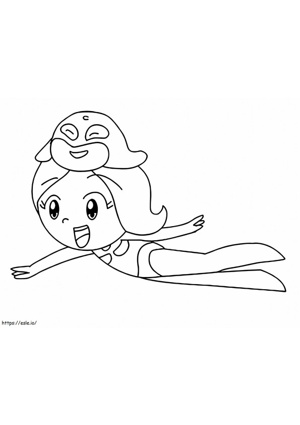 Polvina In Sea Princesses coloring page