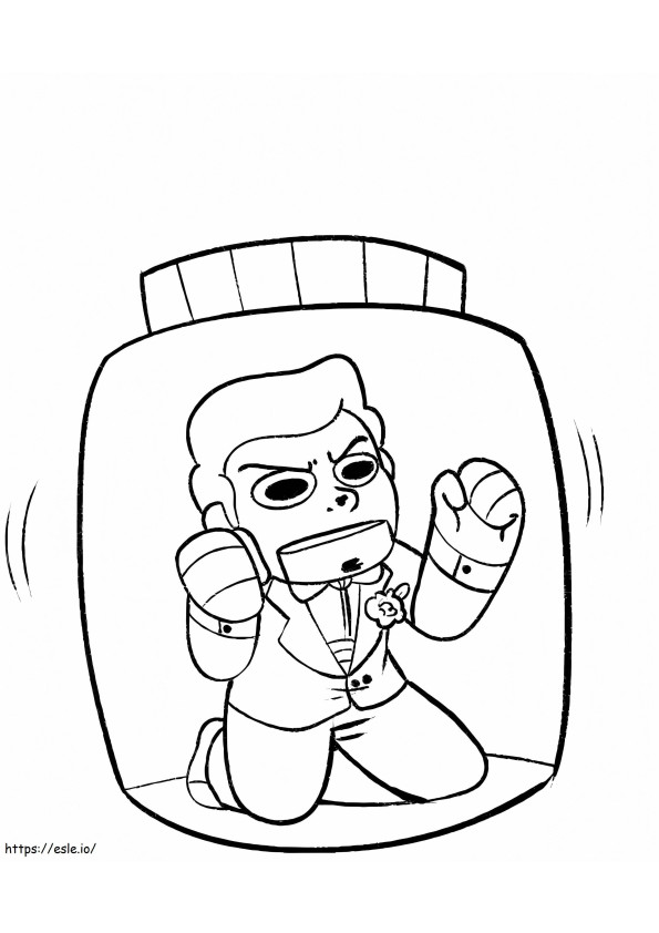Slappy'S In The Jar coloring page