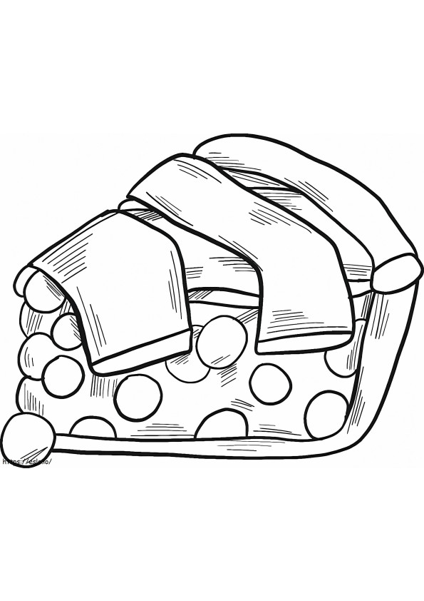 A Piece Of Pie coloring page