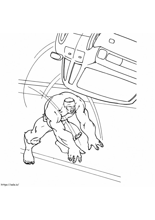 1562292504_Hulk Throwing Car A4 coloring page