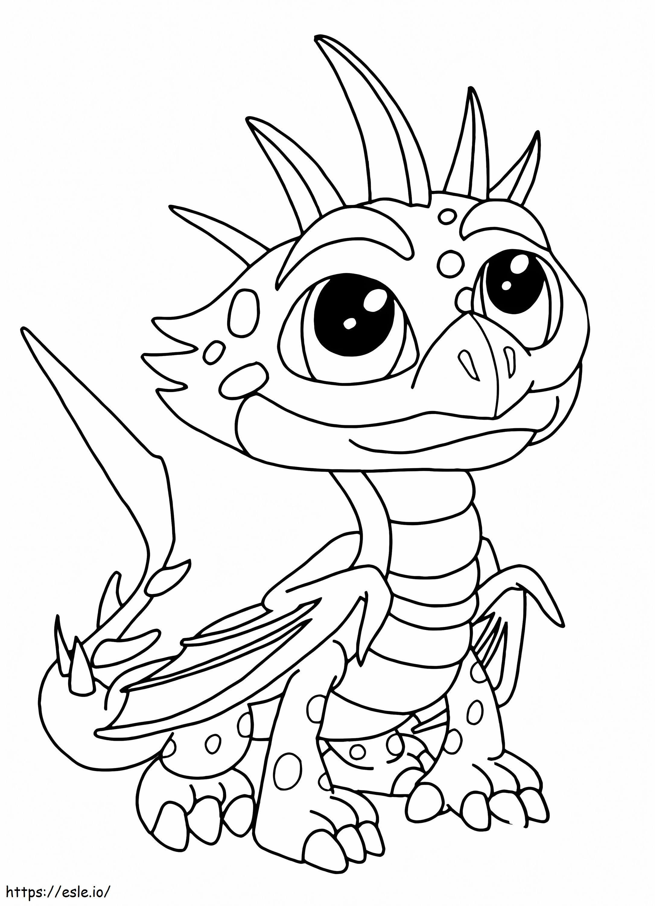 Cutter Dragons Rescue Riders coloring page