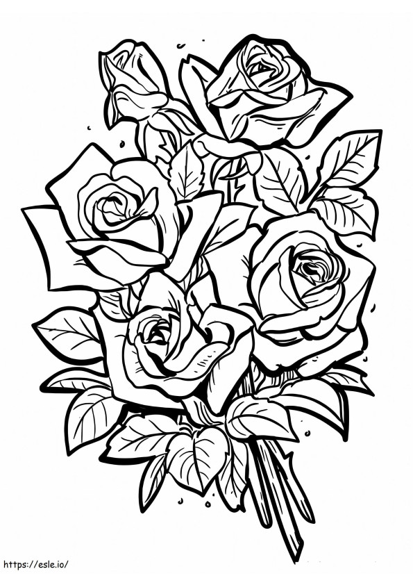 Basic Pink Branch coloring page