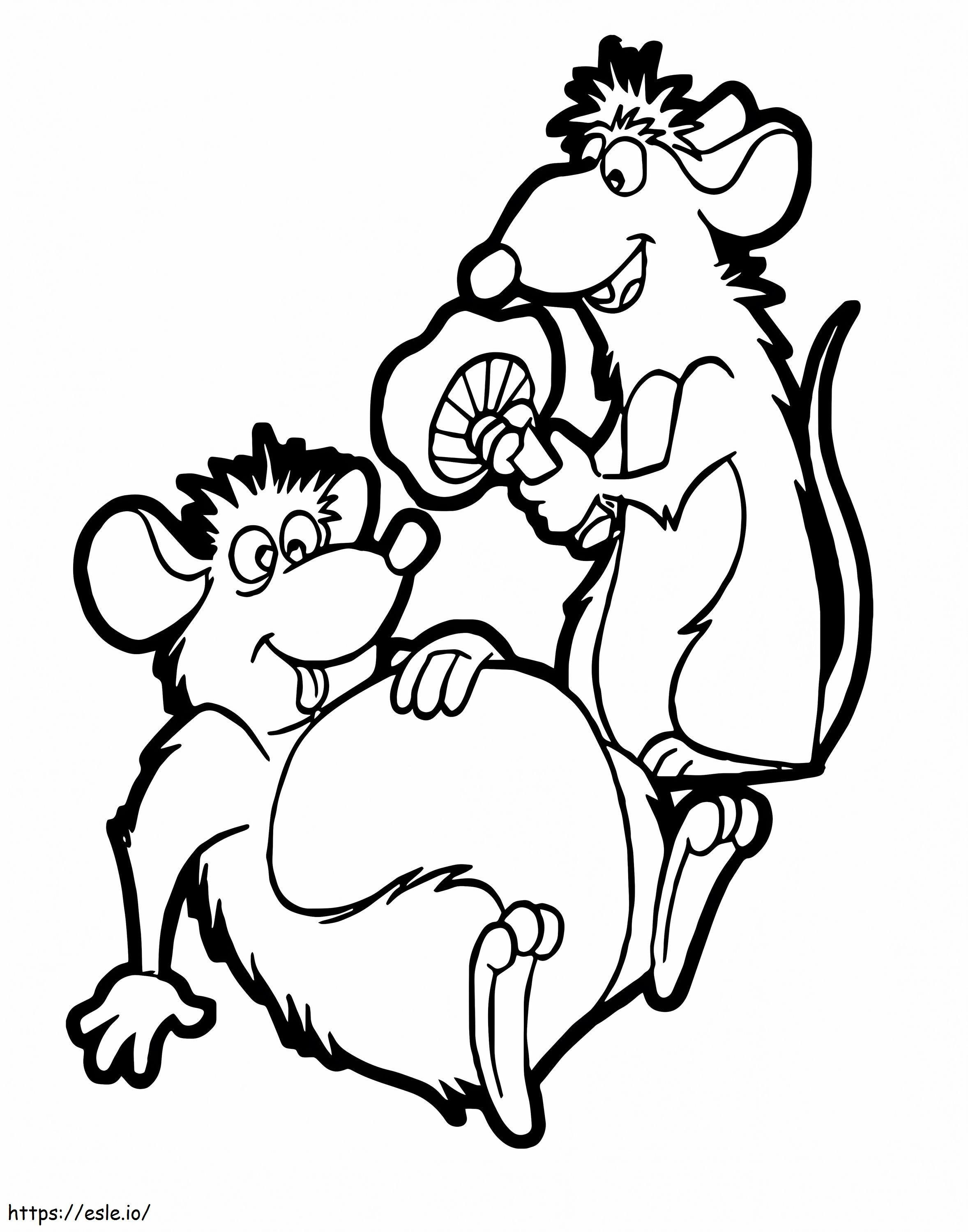 1555721540 Queijo Disney Ratatouille Ratatouille Fresco E Queijo De Queijo para colorir