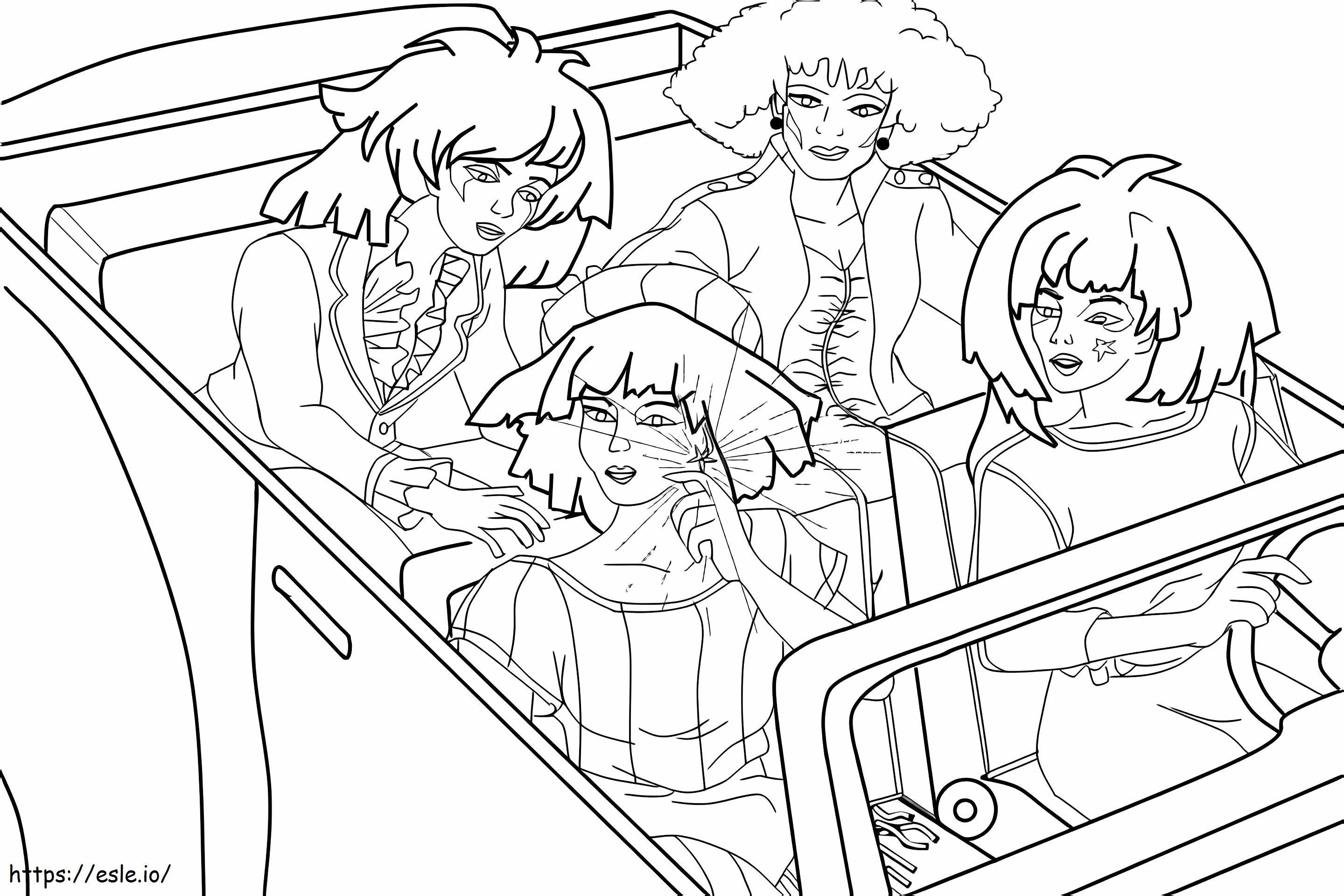 Jem And The Holograms 1 coloring page