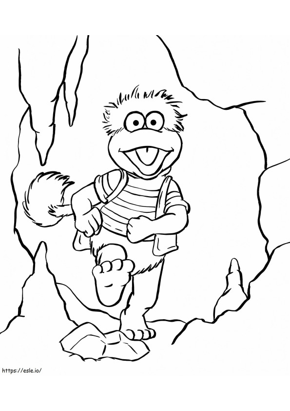 Gobo Fraggle From Fraggle Rock coloring page