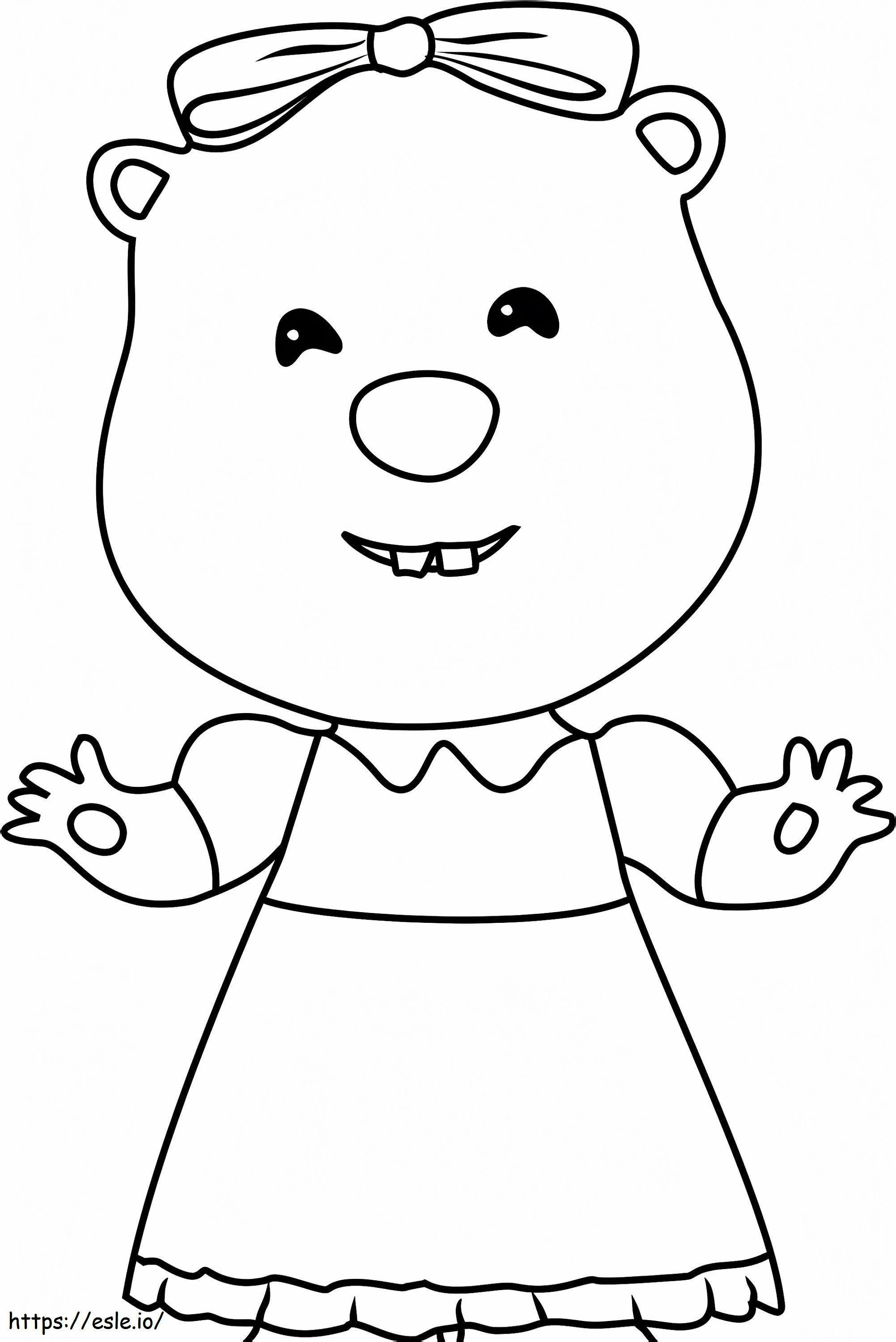 1532058579 Loopy Having Fun A4 coloring page