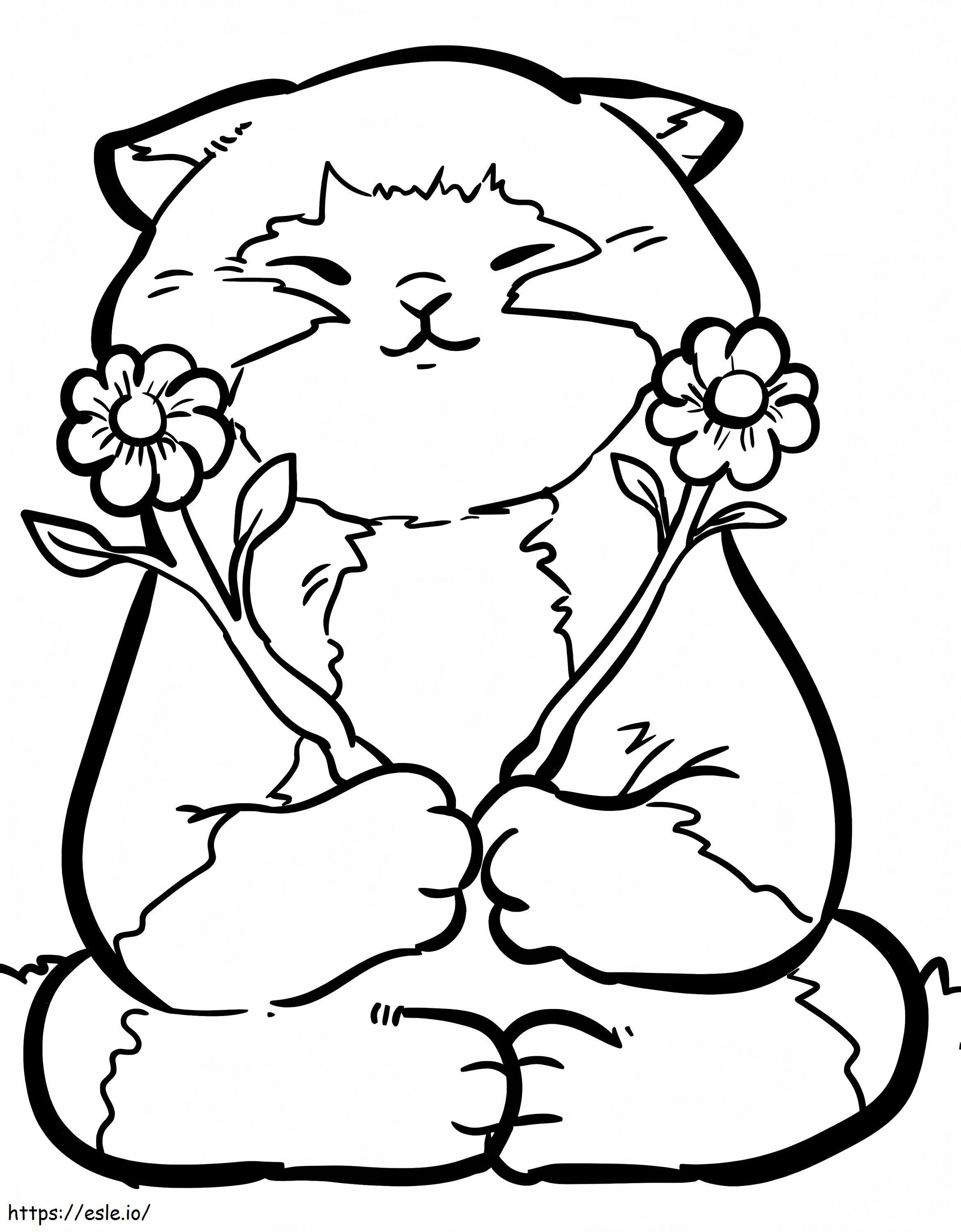 Cute Kitten 2 coloring page