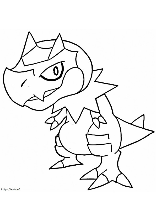 Coloriage Tirez sur Pokémon 4 à imprimer dessin