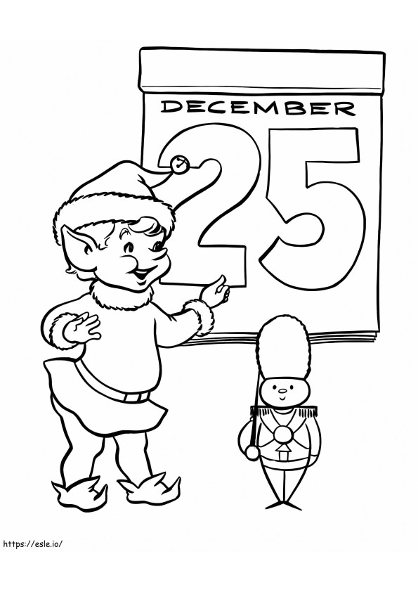 December 25Th coloring page