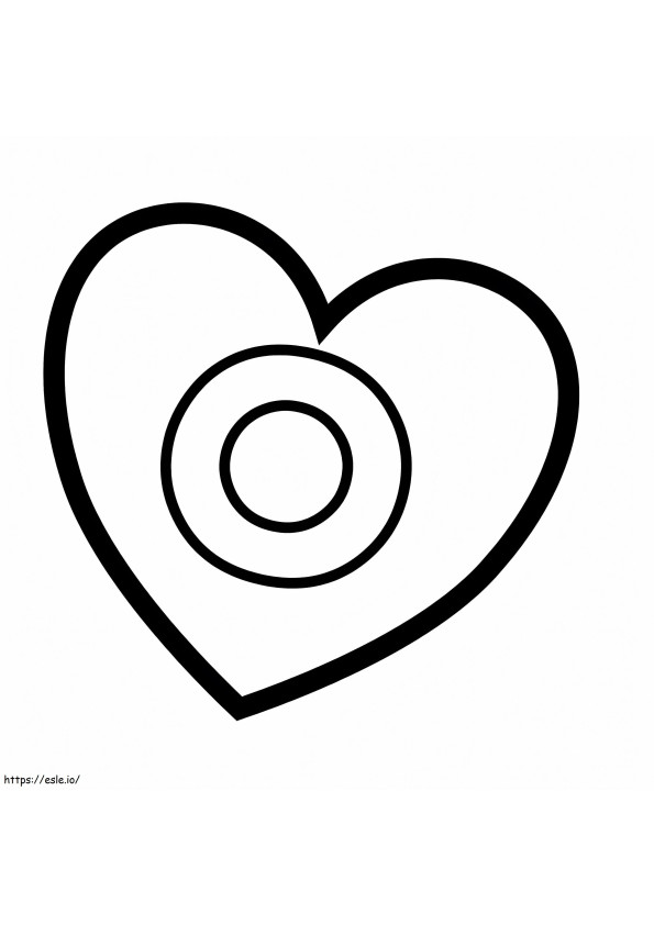 Letter O 3 coloring page