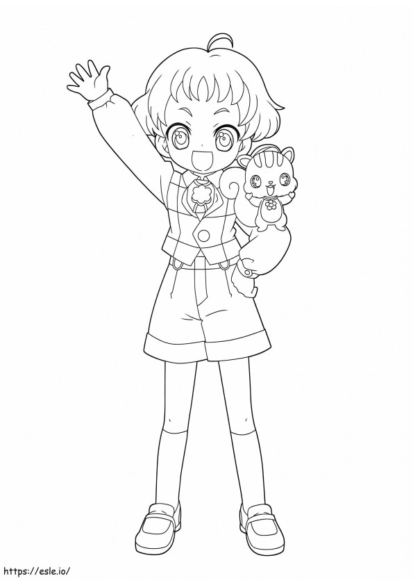 Jewelpets 17 coloring page