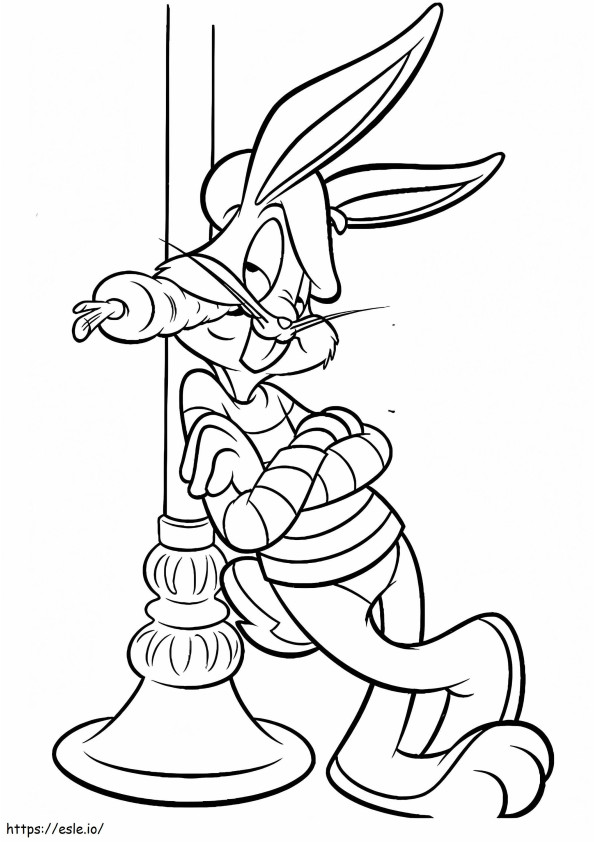 Amazing Bug Bunny coloring page