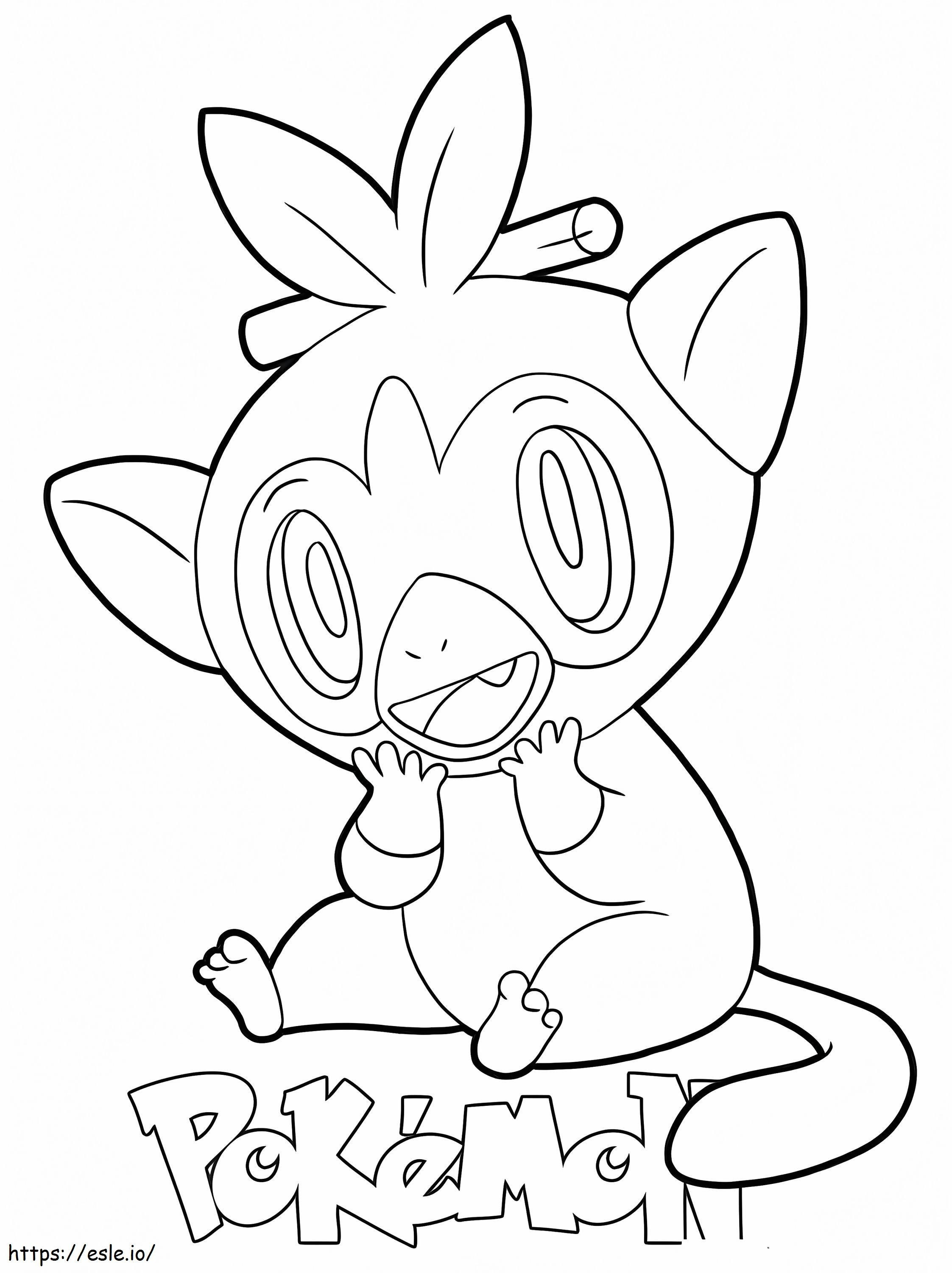 Grookey 2 Para Colorear Grookey 2 Para Colorear