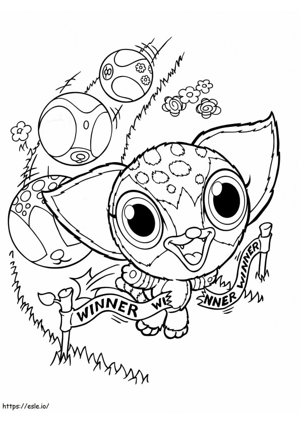 Catlin Zoobles coloring page